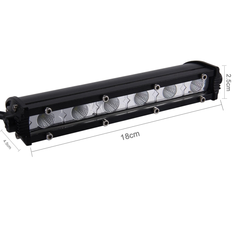 DC 10-30V 18W 2300LM 6500K Waterproof Vehicle Car Boat Marine External Work Lights Emergency Lights 60 Degrees Adjustable Flood Light LED Car Bulbs with 6 Intense LED Lights(White Light) - Work Lights by PMC TechLife | Online Shopping South Africa | PMC TechLife | Buy Now Pay Later Mobicred