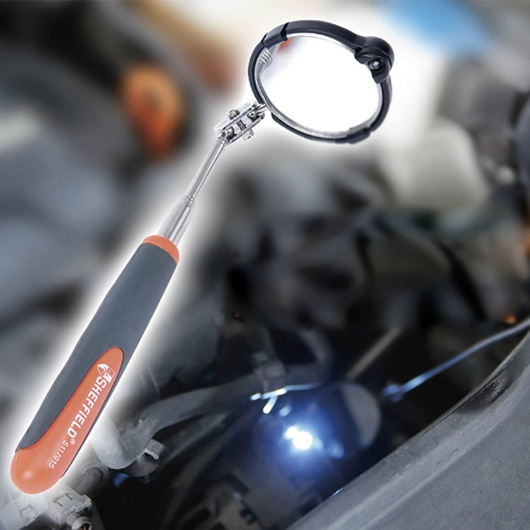 Retractable Vehicle Car Chassis Telescoping Inspection Mirror with 1 PCS 3mm LED Light, Mirror Diameter: 32mm, Max Expanding Length: 905mm - Electronic Test by PMC TechLife | Online Shopping South Africa | PMC TechLife | Buy Now Pay Later Mobicred