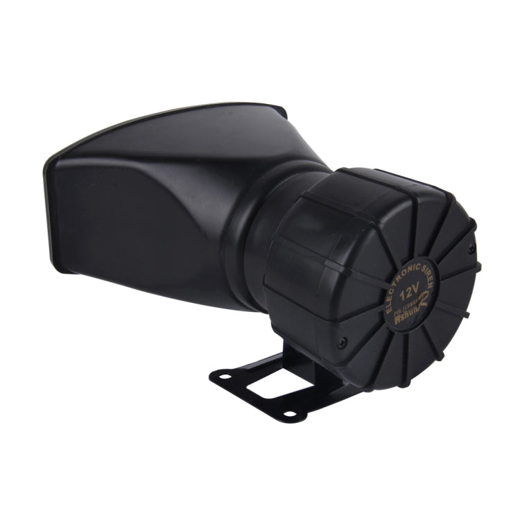 HJS-78005 12V 60W 300dB Car Electric Alarm Air Horn Siren Speaker 5 Sound Tone/ 3 Sound Tone Super Loud With Mic, Cable Length: 60cm - Security Alarm System by PMC TechLife | Online Shopping South Africa | PMC TechLife | Buy Now Pay Later Mobicred