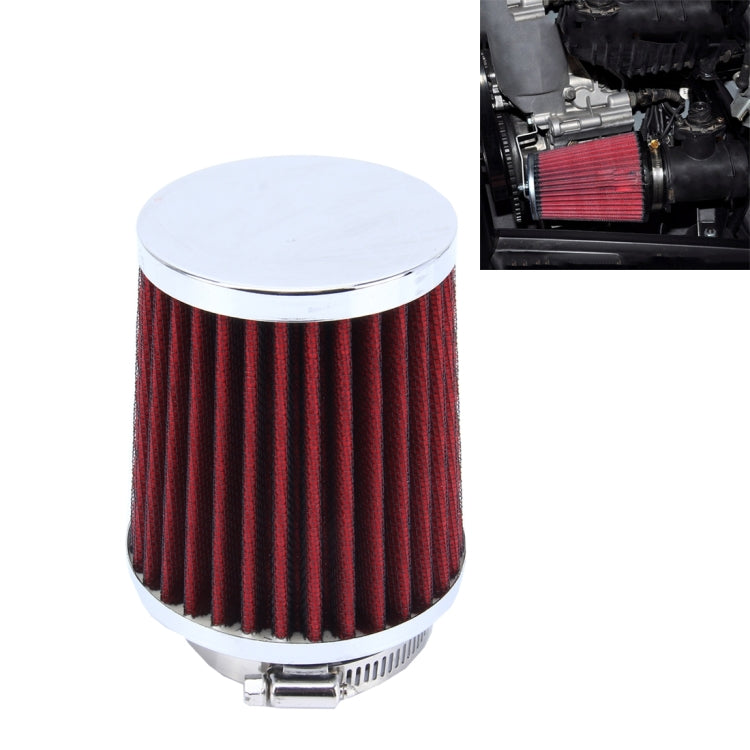 HKS 5cm Universal Mushroom Head Style Air Filter for Car(Red) - Air Intake System by PMC TechLife | Online Shopping South Africa | PMC TechLife | Buy Now Pay Later Mobicred