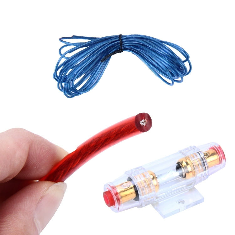 YH-128 1200W Car Amplifier Audio Power Cable Subwoofer Wiring Installation Kit with High Performance RCA Interconnect - DIY Cables by PMC TechLife | Online Shopping South Africa | PMC TechLife | Buy Now Pay Later Mobicred