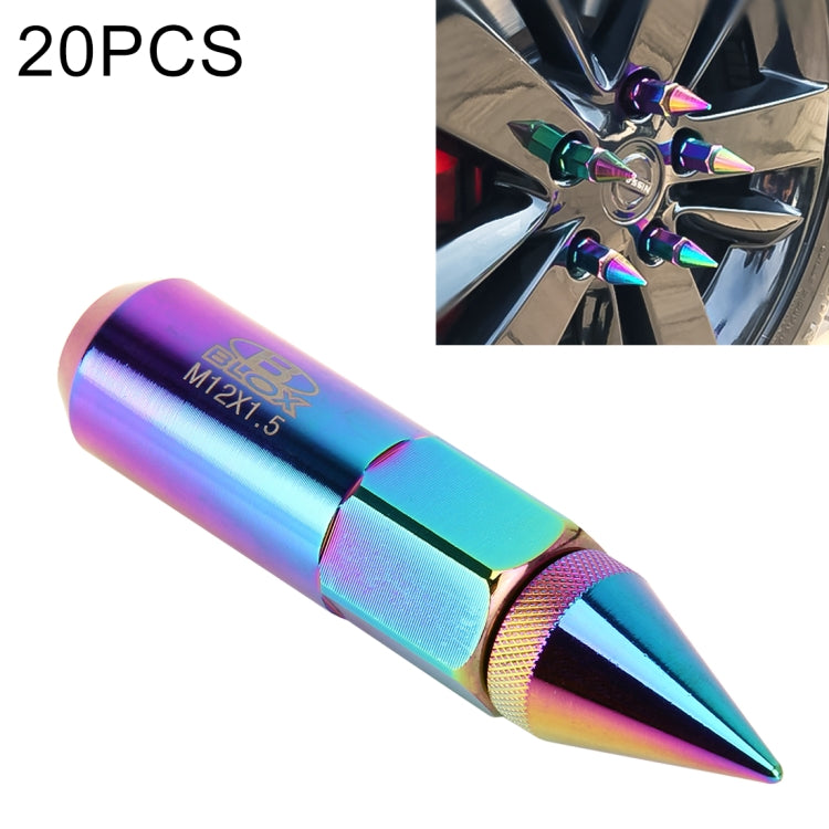 20 PCS Wheel Drive Hub Adaptor Car Wheel Nut  Adjustable Decorative Steering Wheel Hub Nut - Nuts & Bolts by PMC TechLife | Online Shopping South Africa | PMC TechLife | Buy Now Pay Later Mobicred