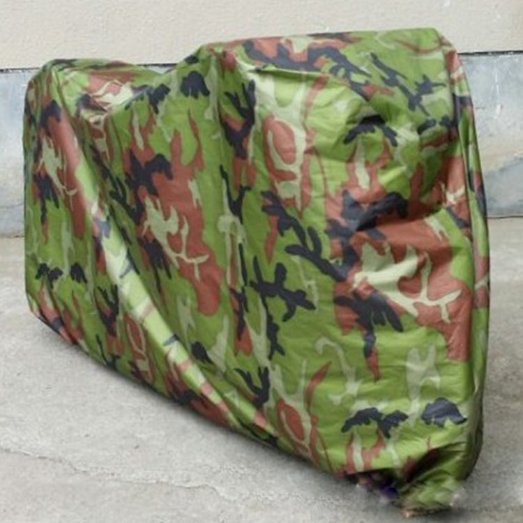 190T Polyester Taffeta All Season Waterproof Sun Motorcycle Mountain Bike Cover Dust & Anti-UV Outdoor Camouflage Bicycle Protector, Size: S - Raincoat by PMC TechLife | Online Shopping South Africa | PMC TechLife | Buy Now Pay Later Mobicred