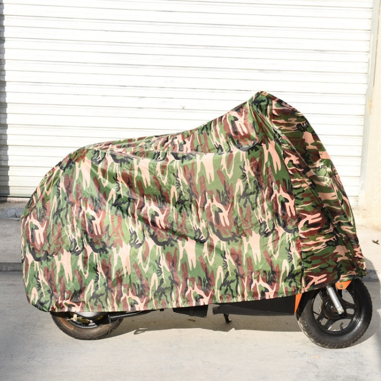 190T Polyester Taffeta All Season Waterproof Sun Motorcycle Mountain Bike Cover Dust & Anti-UV Outdoor Camouflage Bicycle Protector, Size: L - Raincoat by PMC TechLife | Online Shopping South Africa | PMC TechLife | Buy Now Pay Later Mobicred