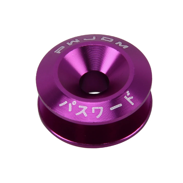 4 PCS Car Modified Screw Gaskets Bodywork Stainless Steel Gasket Bolts, Diameter: 24mm(Purple) - Nuts & Bolts by PMC TechLife | Online Shopping South Africa | PMC TechLife | Buy Now Pay Later Mobicred