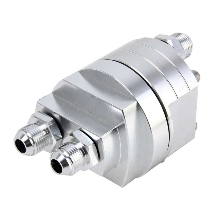 Car Universal Aluminum AN8 Split Cake Oil Handle Oil Filter Sandwich Adapter For Oil Cooler Plate Kit Oil Filter Cooler Sandwich Plate Adapter Cooler Adapter - Engine Fittings by PMC TechLife | Online Shopping South Africa | PMC TechLife | Buy Now Pay Later Mobicred