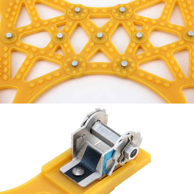 6 PCS Car Snow Tire Anti-skid Chains Winter Car Snow Tire Chains Wheel Chains Anti-skid Belt Thickened Anti-slip Chains with Effortless Wheel - Car Road Trouble Clearer by PMC TechLife | Online Shopping South Africa | PMC TechLife | Buy Now Pay Later Mobicred