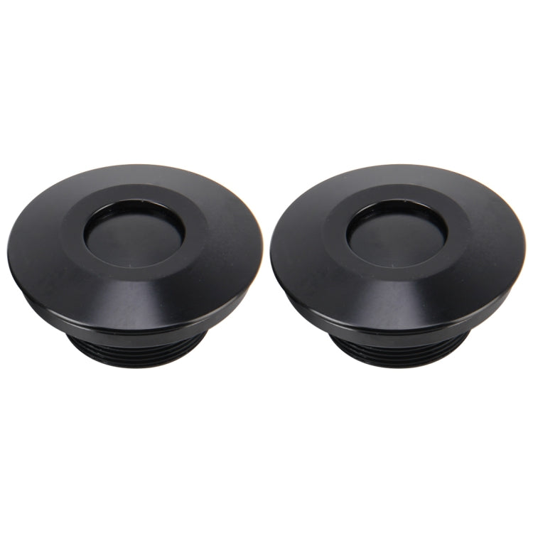 2 PCS Racing Car Cover Lock Aluminum Alloy Car Modification Oil Cap Modified Engine Cover Lock Racing Front Cover Lock(Black) - Locks & Hasps by PMC TechLife | Online Shopping South Africa | PMC TechLife | Buy Now Pay Later Mobicred