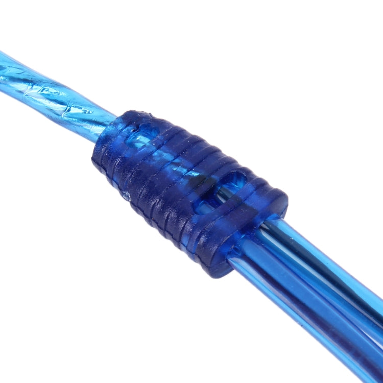 Car AV Audio Video 1 Female to 2 Male Aluminum Extension Cable Wiring Harness, Cable Length: 26cm - DIY Cables by PMC TechLife | Online Shopping South Africa | PMC TechLife | Buy Now Pay Later Mobicred