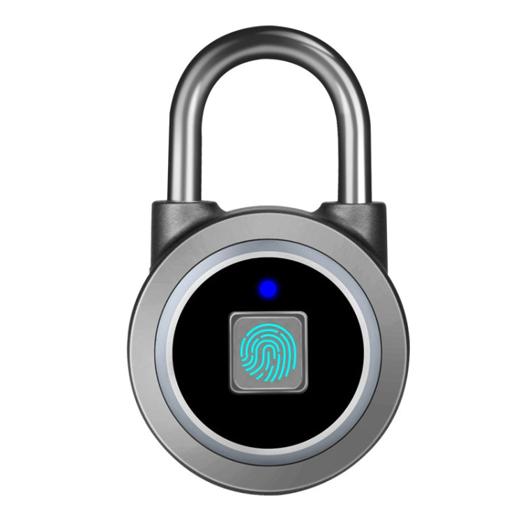 Waterproof Intelligent Bluetooth Fingerprint Padlock Remote Unlocking for iOS / Android(Silver) - Padlocks by PMC TechLife | Online Shopping South Africa | PMC TechLife | Buy Now Pay Later Mobicred