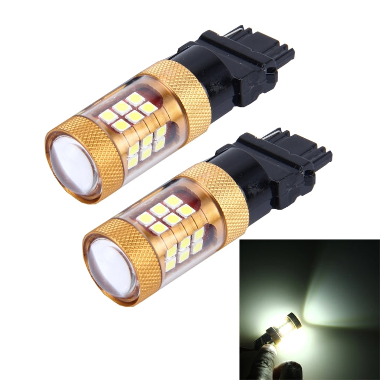 2 PCS 3156 15W 1300LM 6500K 28 SMD-3030 LED Car Brake Lights Turn Light, DC 12V(White Light) - Brake Lights by PMC TechLife | Online Shopping South Africa | PMC TechLife | Buy Now Pay Later Mobicred