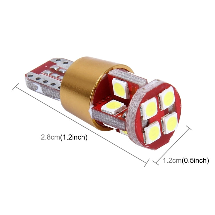 2 PCS T10 3W 300 LM 6000K Constant Current Car Clearance Light with 12 SMD-3030 Lamps, DC 9-18V(White Light) - Clearance Lights by PMC TechLife | Online Shopping South Africa | PMC TechLife | Buy Now Pay Later Mobicred