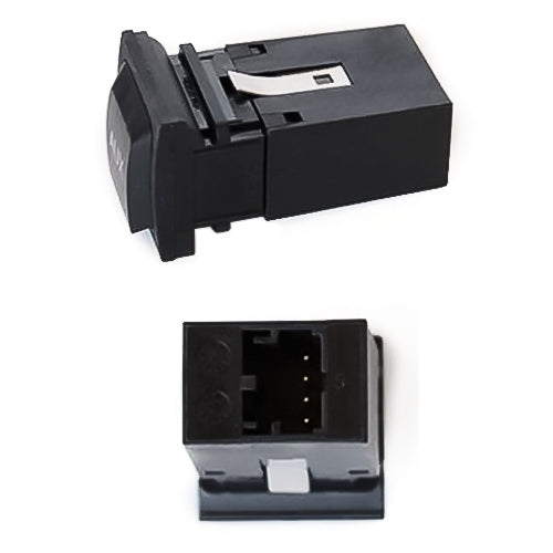 Car RCD310/510 AUX Adapter Switch Plug for Volkswagen Golf 6 / Sagitar / Scirocco / MAGOTAN / Bora / Tiguan / Touran - Car Switches by PMC TechLife | Online Shopping South Africa | PMC TechLife | Buy Now Pay Later Mobicred