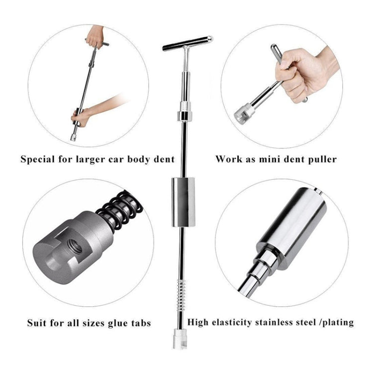7 in 1 Auto Repair Body Tool Kit PDR Dent Paintless Repair Tools Dent Puller T Bar Slide Hammer Reverse Hammer for Dent - Sheet Metal Tools by PMC TechLife | Online Shopping South Africa | PMC TechLife | Buy Now Pay Later Mobicred