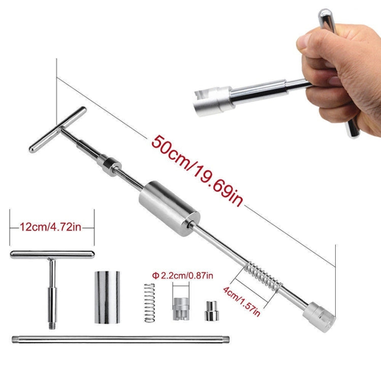 7 in 1 Auto Repair Body Tool Kit PDR Dent Paintless Repair Tools Dent Puller T Bar Slide Hammer Reverse Hammer for Dent - Sheet Metal Tools by PMC TechLife | Online Shopping South Africa | PMC TechLife | Buy Now Pay Later Mobicred