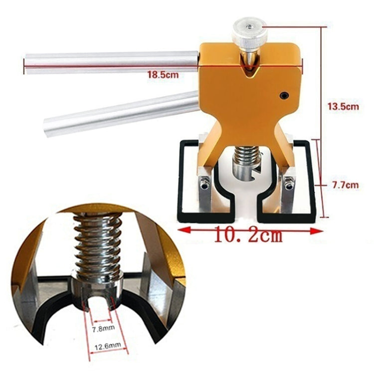 29 in 1 Auto Car Dent Lifter-Glue Puller Aluminium Alloy Tab Bodywork Repair Tools Kit, with 20W Glue Gun, US Plug or EU Plug - Hand Tool Sets by PMC TechLife | Online Shopping South Africa | PMC TechLife | Buy Now Pay Later Mobicred