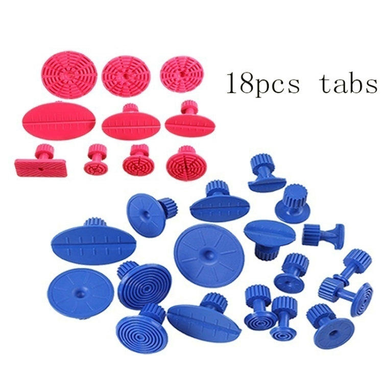 45 in 1 Auto Car Metal PDR Dent Lifter-Glue Puller Tab Hail Removal Paintless Car Dent Repair Tools Kit, with 20W Glue Gun, US Plug or EU Plug - free shipping - PMC TechLife - Order now!