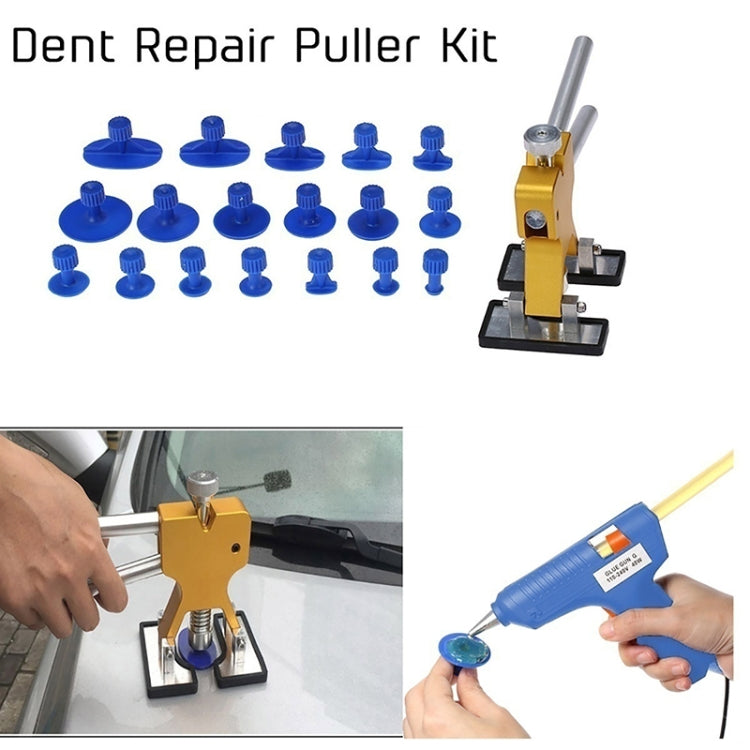 45 in 1 Auto Car Metal PDR Dent Lifter-Glue Puller Tab Hail Removal Paintless Car Dent Repair Tools Kit, with 20W Glue Gun, US Plug or EU Plug - free shipping - PMC TechLife - Order now!