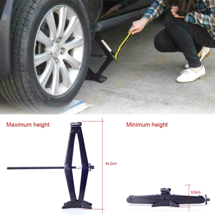 Upright ST-112C Heavy Duty Stabilizer Scissor Jack with Handle Lift Levelers 4000 Pound (2 Ton) Capacity Each - 9.8 to 44.2 CM Range - Car Jacks by PMC TechLife | Online Shopping South Africa | PMC TechLife | Buy Now Pay Later Mobicred