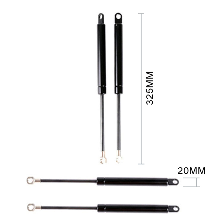2 PCS Hood Lift Supports Struts Shocks Springs Dampers Gas Charged Props 51231906286 / 11811906286 for BMW - Engine Fittings by PMC TechLife | Online Shopping South Africa | PMC TechLife | Buy Now Pay Later Mobicred
