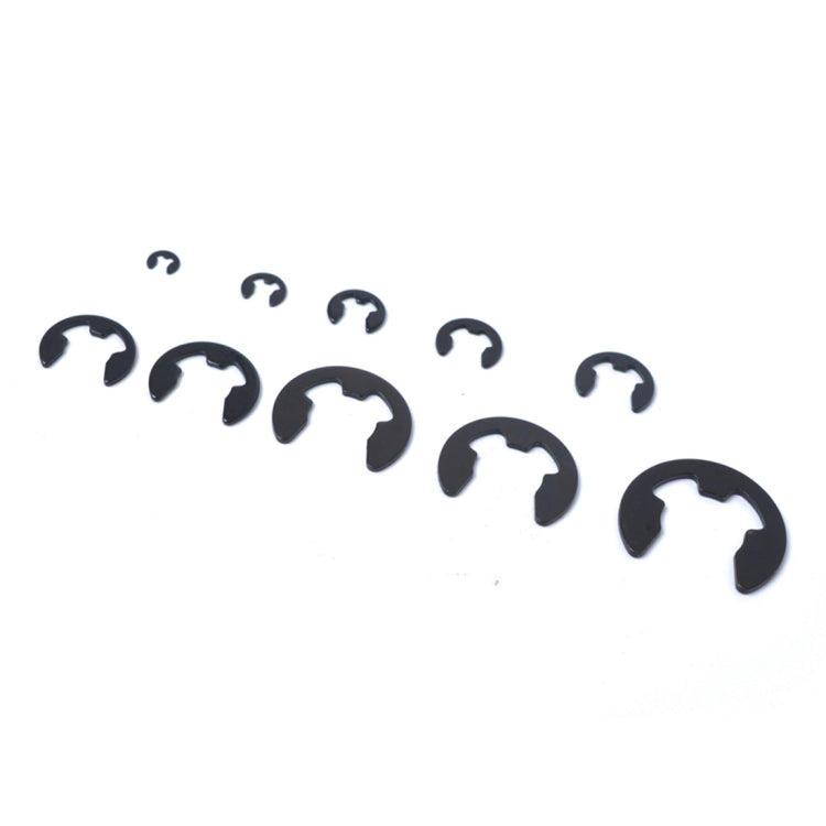 160 PCS Car E Shape Circlip Snap Ring Assortment Retaining Rings - Engine Fittings by PMC TechLife | Online Shopping South Africa | PMC TechLife | Buy Now Pay Later Mobicred