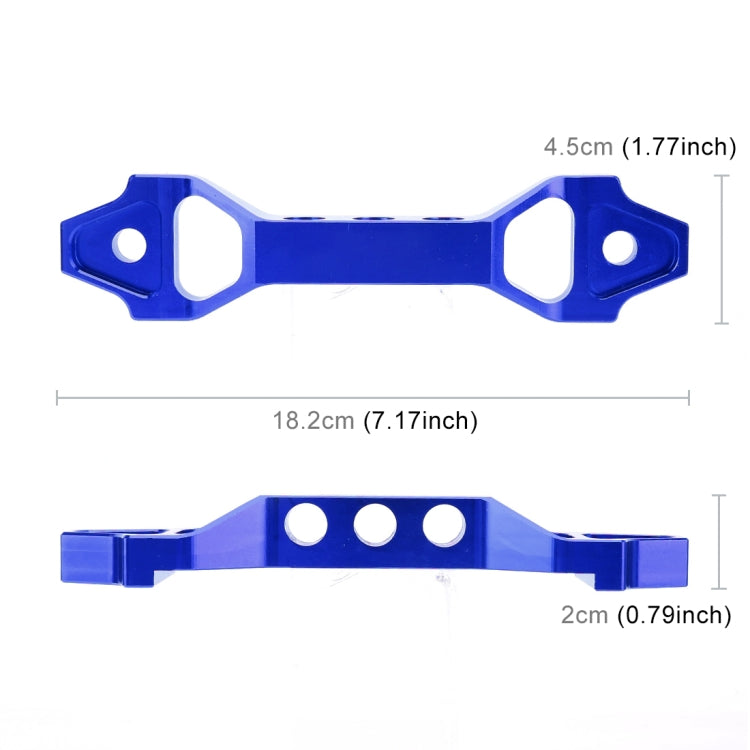 Universal Car Short Arch Stainless Steel Battery Tie Down Clamp Bracket, Size: 18.2 x 4.5 x 2cm (Blue) - free shipping - PMC Jewellery - Order now!