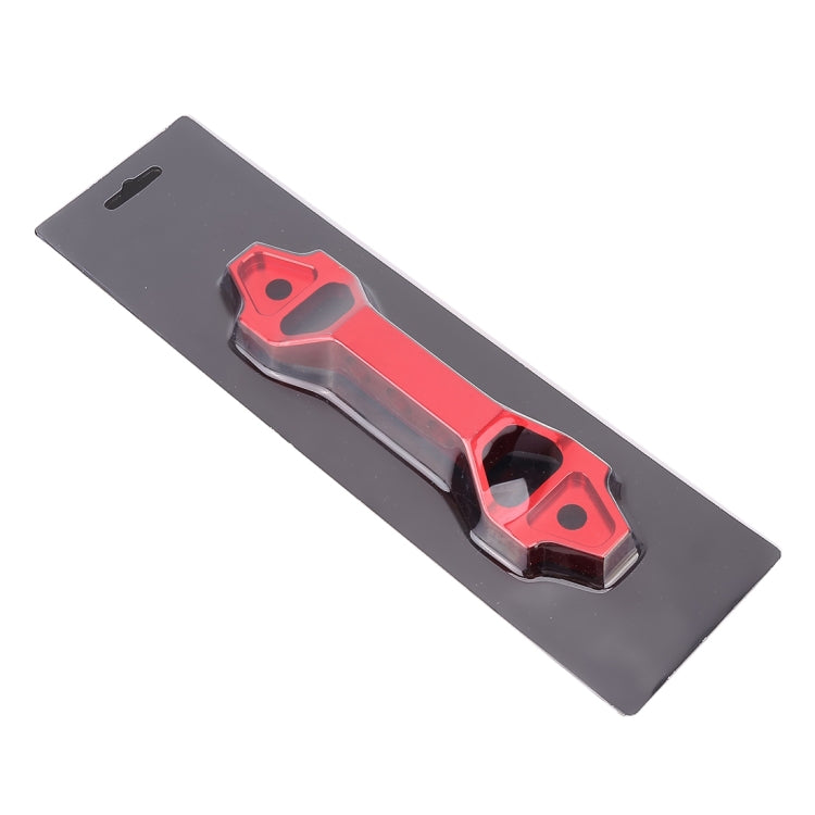 Universal Car Short Arch Stainless Steel Battery Tie Down Clamp Bracket, Size: 18.2 x 4.5 x 2cm (Red) - Booster Cable & Clip by PMC Jewellery | Online Shopping South Africa | PMC Jewellery | Buy Now Pay Later Mobicred