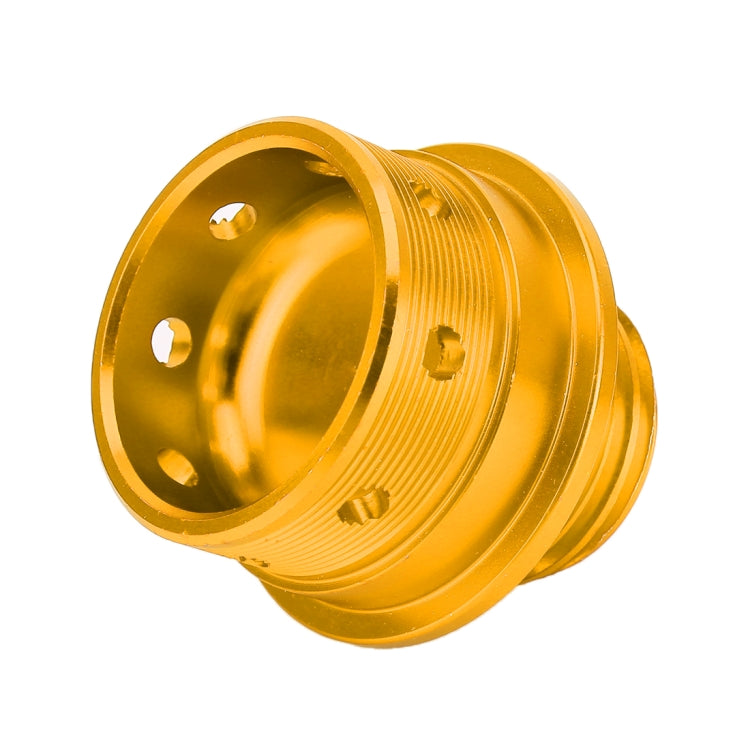 Car Modified Stainless Steel Oil Cap Engine Tank Cover for Mitsubishi, Size: 5.0 x 4.6cm(Gold) - Tank Covers by PMC TechLife | Online Shopping South Africa | PMC TechLife | Buy Now Pay Later Mobicred
