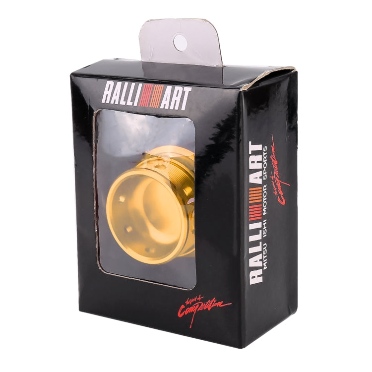 Car Modified Stainless Steel Oil Cap Engine Tank Cover for Mitsubishi, Size: 5.0 x 4.6cm(Gold) - Tank Covers by PMC TechLife | Online Shopping South Africa | PMC TechLife | Buy Now Pay Later Mobicred