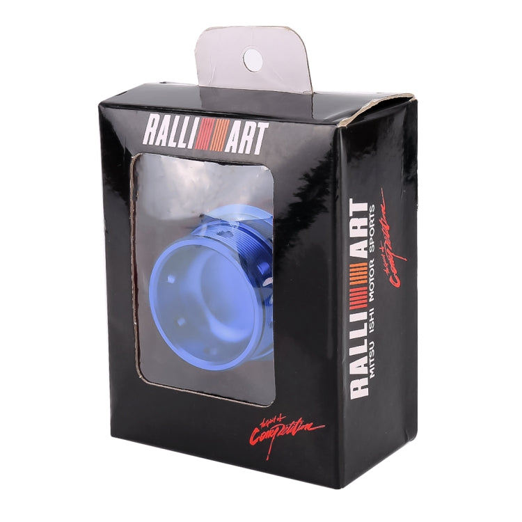 Car Modified Stainless Steel Oil Cap Engine Tank Cover for Mitsubishi, Size: 5.0 x 4.6cm(Blue) - Tank Covers by PMC TechLife | Online Shopping South Africa | PMC TechLife | Buy Now Pay Later Mobicred