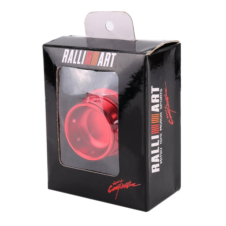 Car Modified Stainless Steel Oil Cap Engine Tank Cover for Mitsubishi, Size: 5.0 x 4.6cm(Red) - Tank Covers by PMC TechLife | Online Shopping South Africa | PMC TechLife | Buy Now Pay Later Mobicred