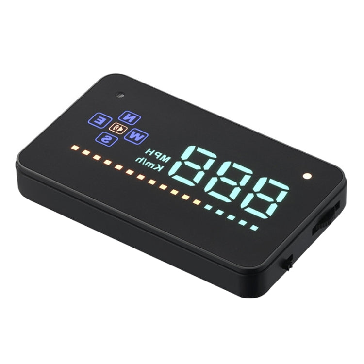 A2 HUD 3.5 inch HD GPS Car Head Up Display, Speed & Over Speed Alarm, Compass, Freely Switch Between Kilometers and Miles(Black) - Head Up Display System by PMC TechLife | Online Shopping South Africa | PMC TechLife | Buy Now Pay Later Mobicred