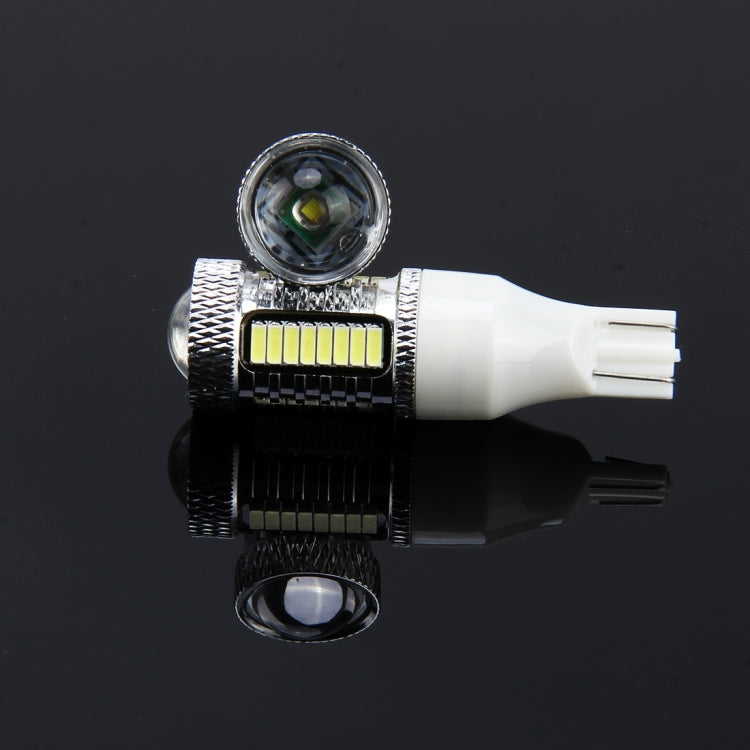 2 PCS T15 10W 650 LM 6000K Car Auto Brake Light Clearance Light Backup Light with 1 Lamps and 32 SMD-4014 LED Lamps, DC 12V(White Light) - Brake Lights by PMC TechLife | Online Shopping South Africa | PMC TechLife | Buy Now Pay Later Mobicred
