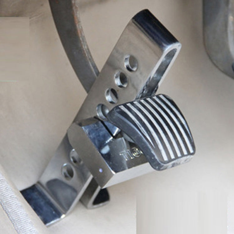 Car Auto Stainless Steel  Anti-theft Clutch Lock Car Brake Safety Lock Tool Accelerator Pedal Lock with Keys Suitable for Clutch Height Under 22.5cm - Steering Wheel Locks by PMC Jewellery | Online Shopping South Africa | PMC Jewellery | Buy Now Pay Later Mobicred