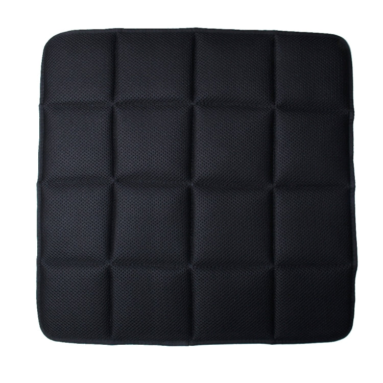 Universal Breathable Four Season Auto Ice Blended Fabric Mesh Seat Cover Cushion Pad Mat for Car Supplies Office Chair(Black) - Seat Accessories by PMC TechLife | Online Shopping South Africa | PMC TechLife | Buy Now Pay Later Mobicred