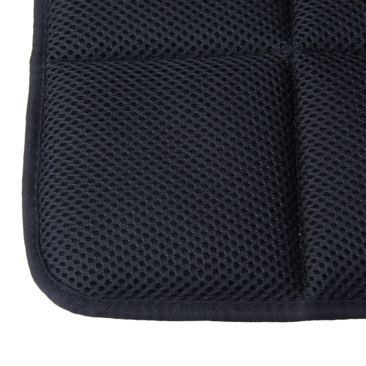 Universal Breathable Four Season Auto Ice Blended Fabric Mesh Seat Cover Cushion Pad Mat for Car Supplies Office Chair(Black) - Seat Accessories by PMC TechLife | Online Shopping South Africa | PMC TechLife | Buy Now Pay Later Mobicred