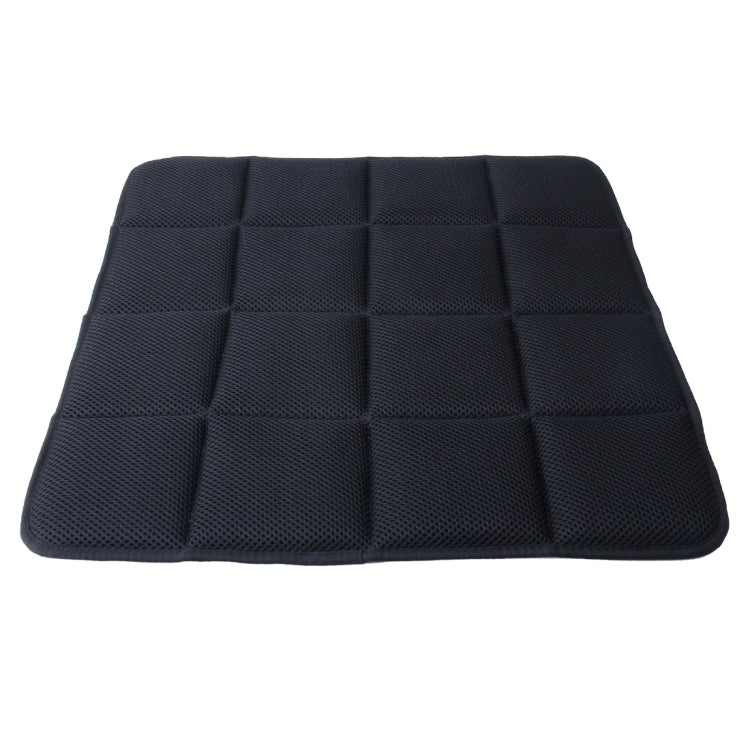 Universal Breathable Four Season Auto Ice Blended Fabric Mesh Seat Cover Cushion Pad Mat for Car Supplies Office Chair(Black) - Seat Accessories by PMC TechLife | Online Shopping South Africa | PMC TechLife | Buy Now Pay Later Mobicred
