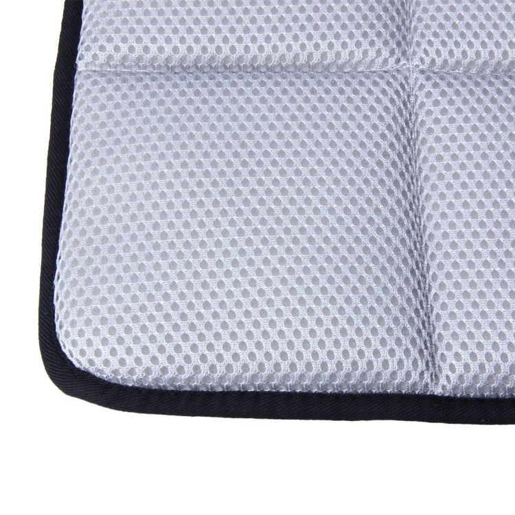 Universal Breathable Four Season Auto Ice Blended Fabric Mesh Seat Cover Cushion Pad Mat for Car Supplies Office Chair(Grey) - Seat Accessories by PMC TechLife | Online Shopping South Africa | PMC TechLife | Buy Now Pay Later Mobicred