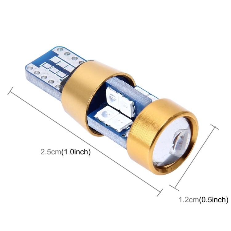 2 PCS T10 3W Error-Free Car Clearance Light with 19 SMD-3030 LED Lamp, DC 12V (Blue Light) - Clearance Lights by PMC TechLife | Online Shopping South Africa | PMC TechLife | Buy Now Pay Later Mobicred