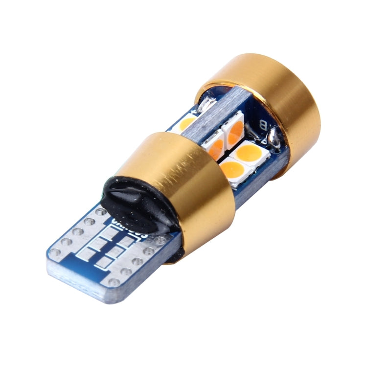 2 PCS T10 3W Error-Free Car Clearance Light with 19 SMD-3030 LED Lamp, DC 12V (Orange Light) - Clearance Lights by PMC TechLife | Online Shopping South Africa | PMC TechLife | Buy Now Pay Later Mobicred