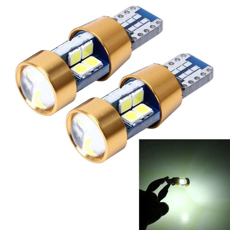 2 PCS T10 3W Error-Free Car Clearance Light with 19 SMD-3030 LED Lamp, DC 12V (White Light) - Clearance Lights by PMC TechLife | Online Shopping South Africa | PMC TechLife | Buy Now Pay Later Mobicred