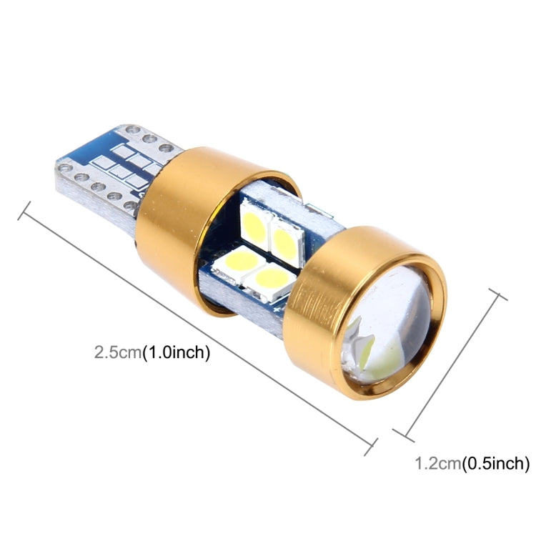 2 PCS T10 3W Error-Free Car Clearance Light with 19 SMD-3030 LED Lamp, DC 12V (White Light) - Clearance Lights by PMC TechLife | Online Shopping South Africa | PMC TechLife | Buy Now Pay Later Mobicred
