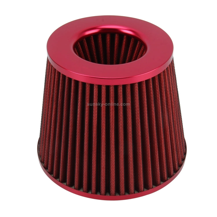 Universal Car Air Filter Mechanic Supercharger Car Car Filter Kits Air Intake Cool Filter, Size: 14.5*15cm(Red)(Red) - Air Intake System by PMC TechLife | Online Shopping South Africa | PMC TechLife | Buy Now Pay Later Mobicred