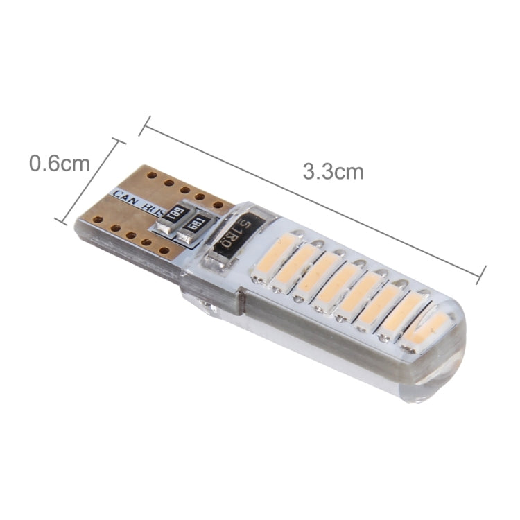 2PCS T10 3W 16 SMD-4014 LEDs Car Clearance Lights Lamp, DC 12V(Pink Light) - Clearance Lights by PMC TechLife | Online Shopping South Africa | PMC TechLife | Buy Now Pay Later Mobicred