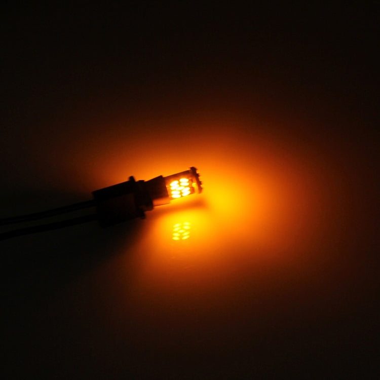 2 PCS T10 5W 27 SMD-3014 LEDs Car Clearance Light Lamp, DC 12V(Yellow Light) - Clearance Lights by PMC TechLife | Online Shopping South Africa | PMC TechLife | Buy Now Pay Later Mobicred