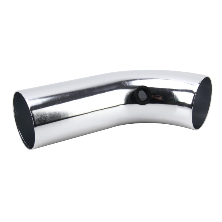 Universal  Air Intake Pipe Super Power Flow Air Intakes Short Cold Racing Aluminium Air Intake Pipe Hose with Cone Filter Kit System (Silver) - Air Intake System by PMC TechLife | Online Shopping South Africa | PMC TechLife | Buy Now Pay Later Mobicred