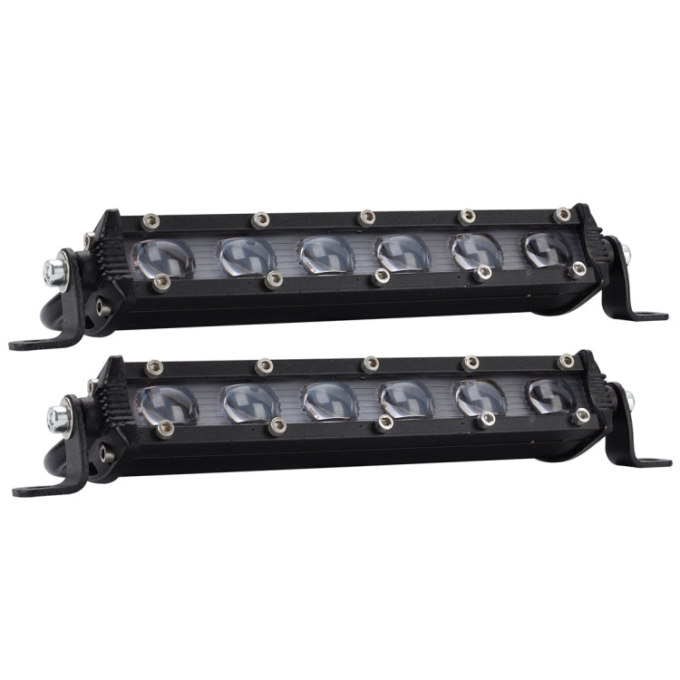 2 PCS 8 inch 18W 6000K IP67 1800ML Car Boat Marine Work Lights Spotlight LED Bulbs, DC 9-30V - Work Lights by PMC TechLife | Online Shopping South Africa | PMC TechLife | Buy Now Pay Later Mobicred