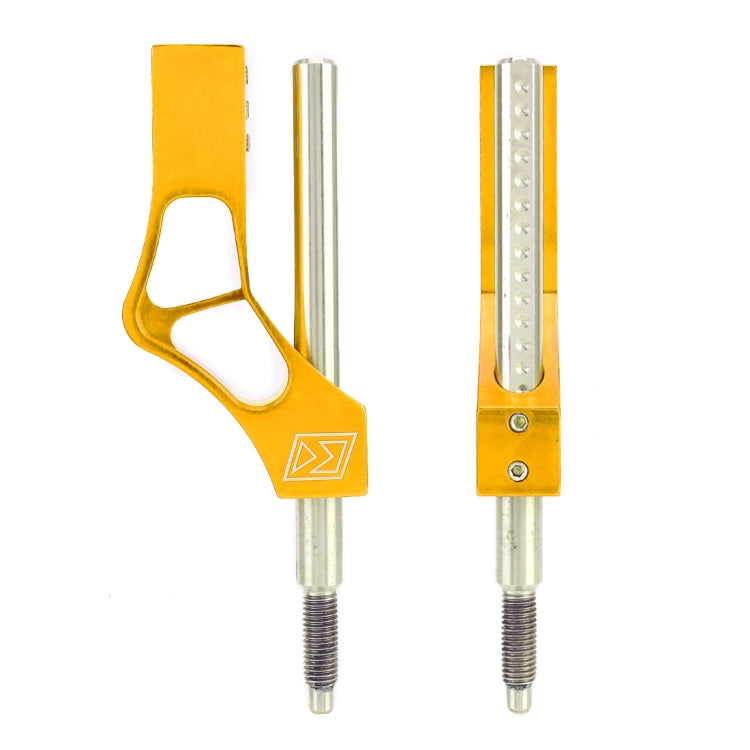 Car Modification Heightening Gear Shifter Extension Rod Adjustable Height Adjuster Lever Shift Lever with Adapters for Honda(Gold) - Shift Knob by PMC TechLife | Online Shopping South Africa | PMC TechLife | Buy Now Pay Later Mobicred