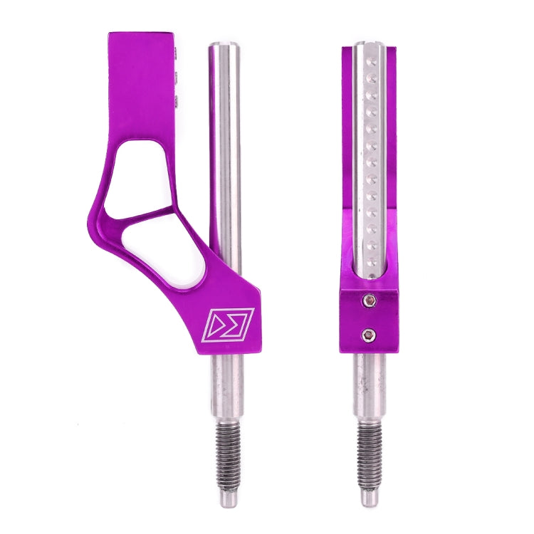 Car Modification Heightening Gear Shifter Extension Rod Adjustable Height Adjuster Lever Shift Lever with Adapters for Honda(Purple) - Shift Knob by PMC TechLife | Online Shopping South Africa | PMC TechLife | Buy Now Pay Later Mobicred