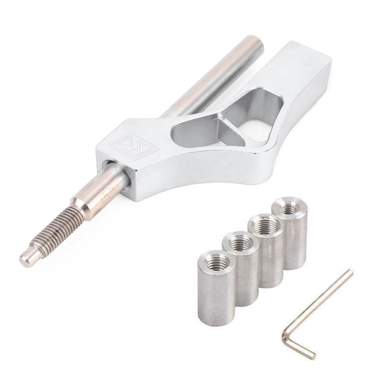Car Modification Heightening Gear Shifter Extension Rod Adjustable Height Adjuster Lever Shift Lever with Adapters for Honda(Silver) - Shift Knob by PMC TechLife | Online Shopping South Africa | PMC TechLife | Buy Now Pay Later Mobicred